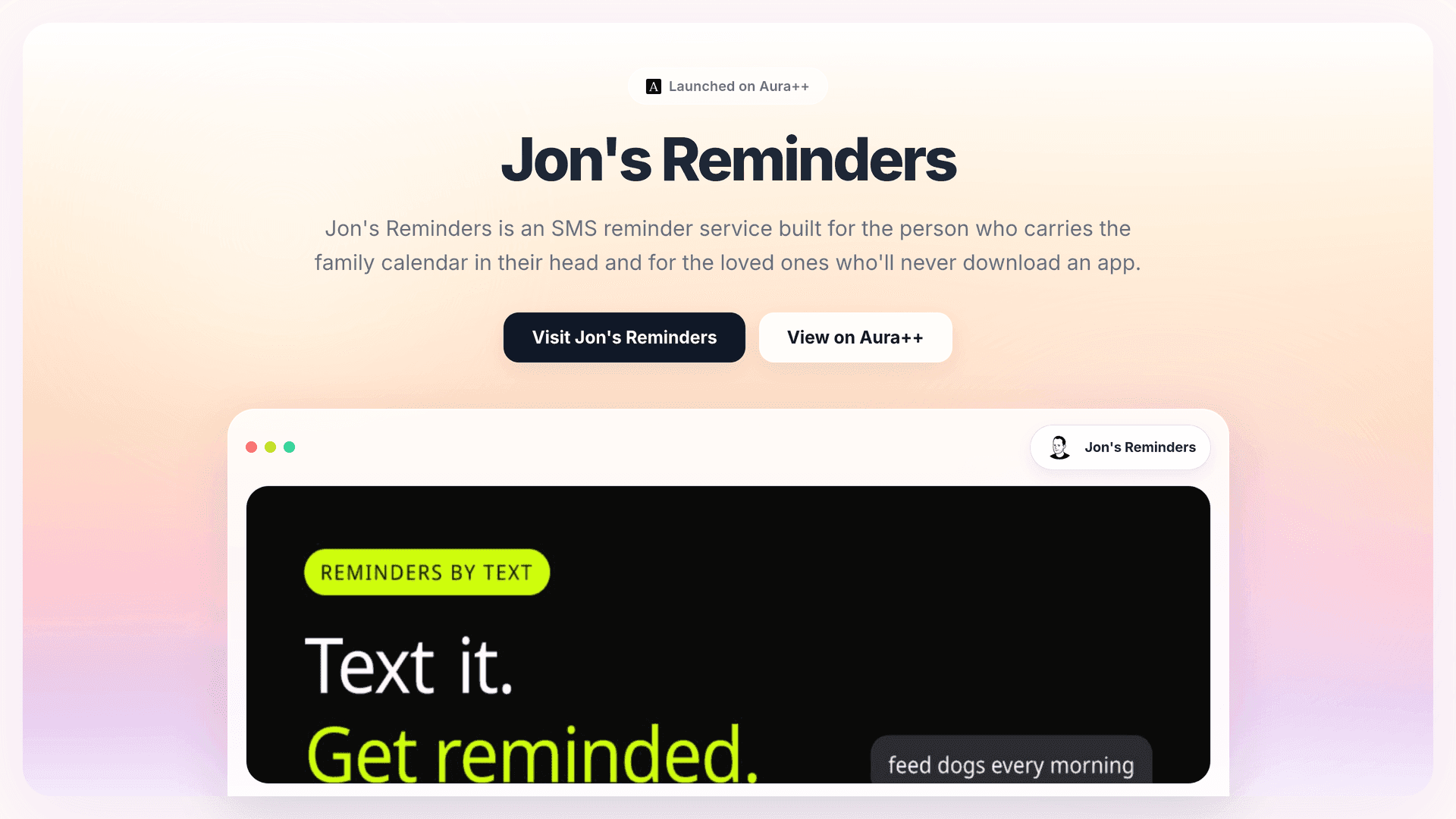 Simplify Family Scheduling: How Jon's Reminders Eases Planning