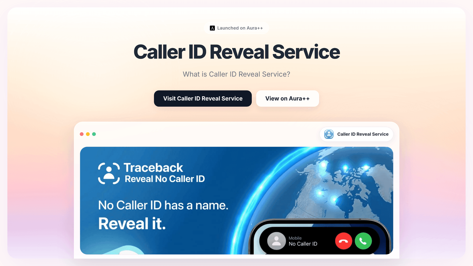 Enhance Call Screening with Caller ID Reveal Service
