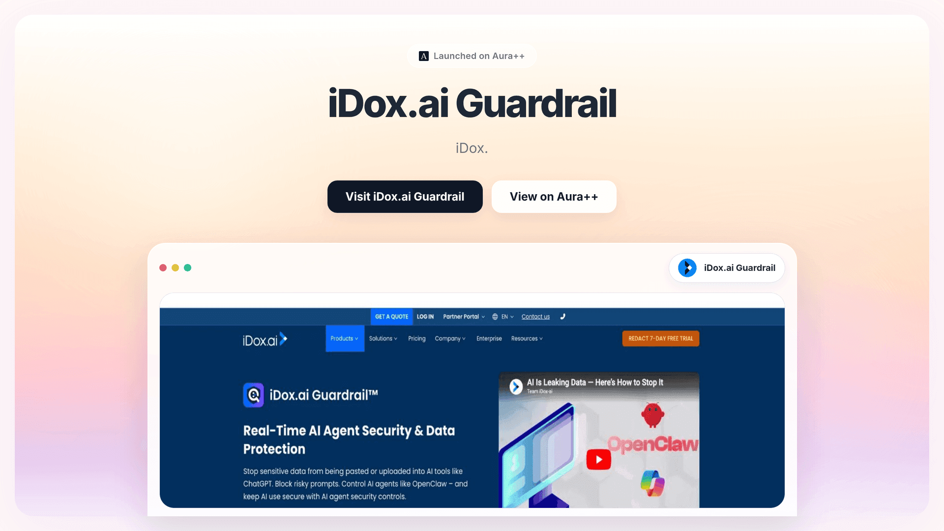 iDox.ai Guardrail