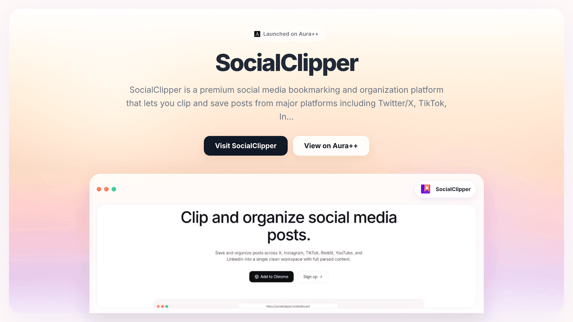 Streamline Content Curation with SocialClipper's Dashboard