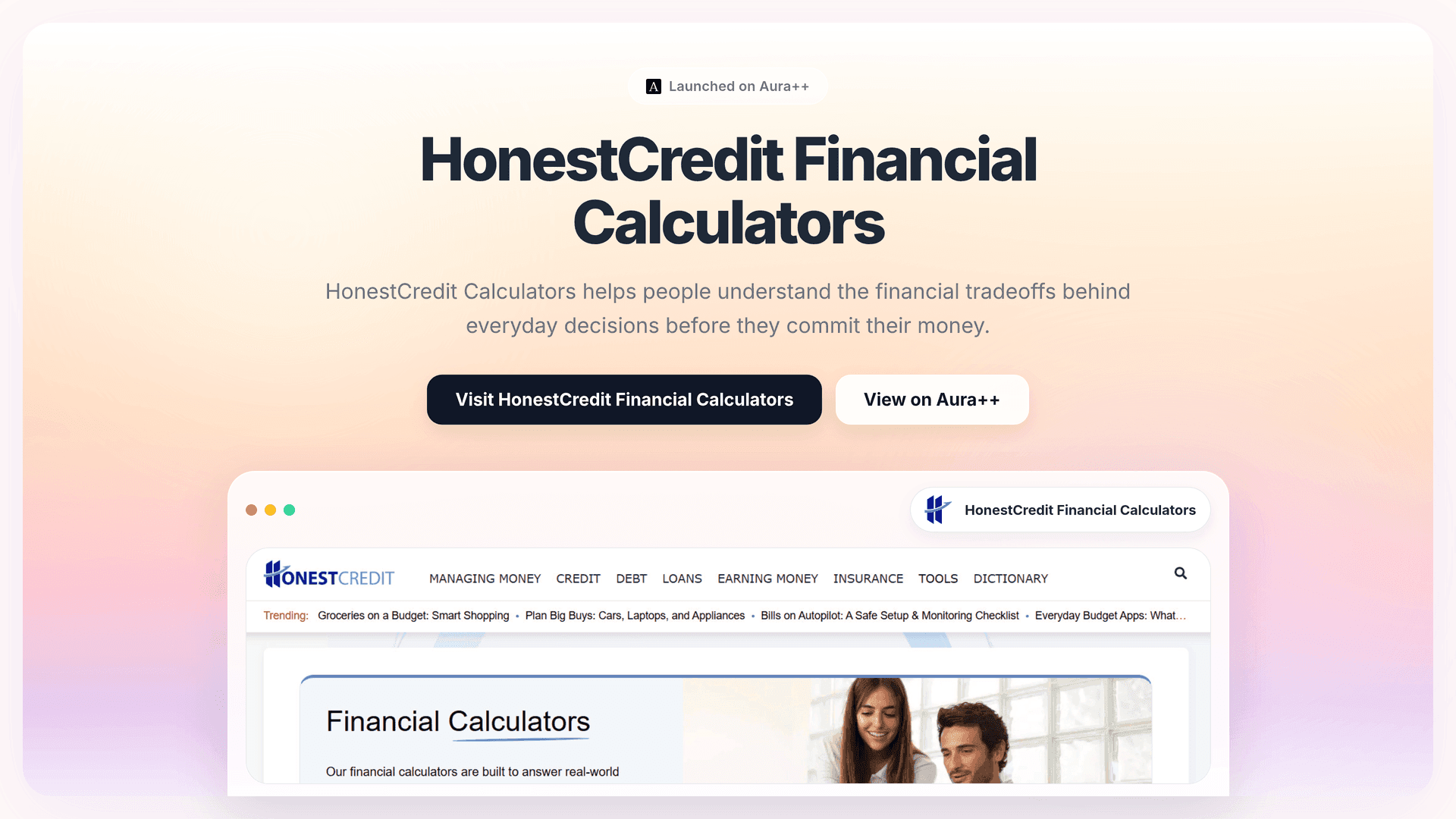 Master Financial Decisions with HonestCredit Calculators