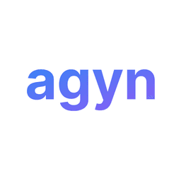 Agyn startup logo on Aura++