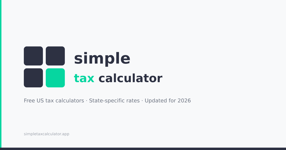 US Tax Calculator Suite