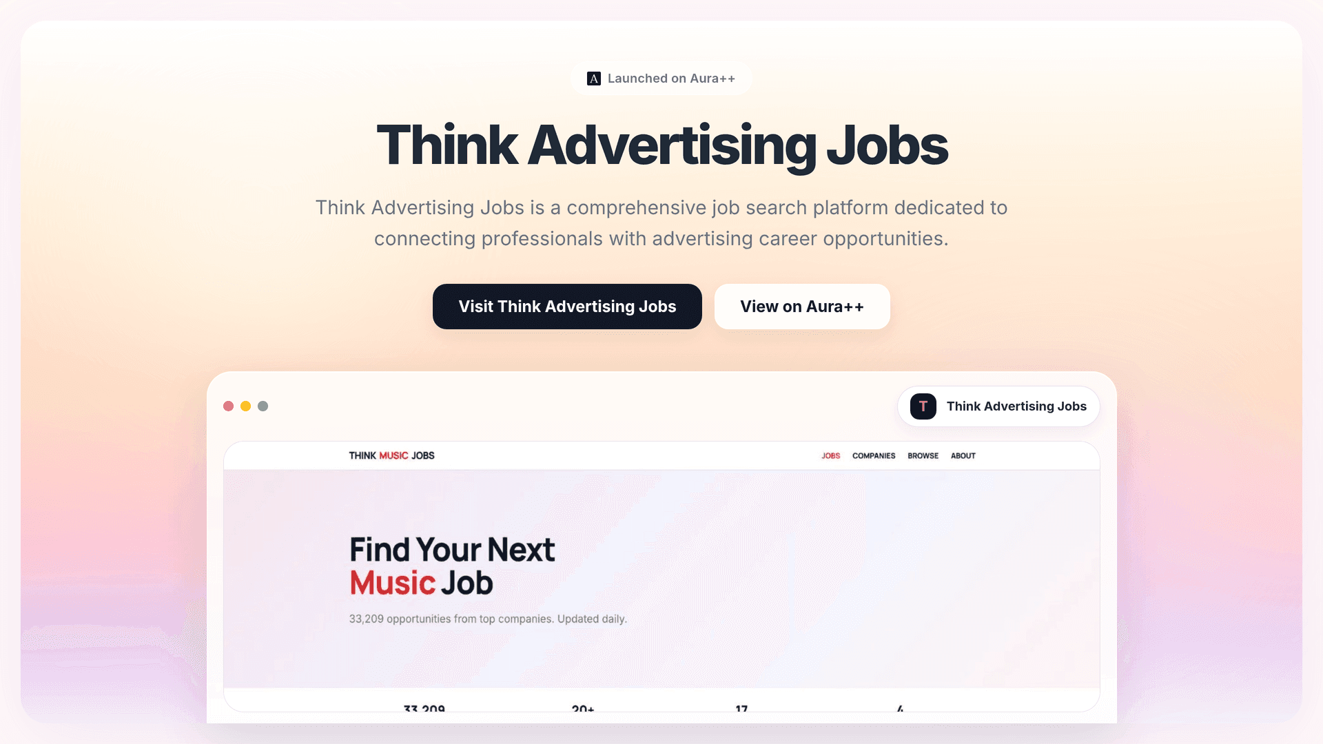 Navigating Ad Careers: How Think Advertising Jobs Simplifies Search