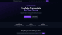 YouTube Bulk Transcript Extractor startup logo on Aura++
