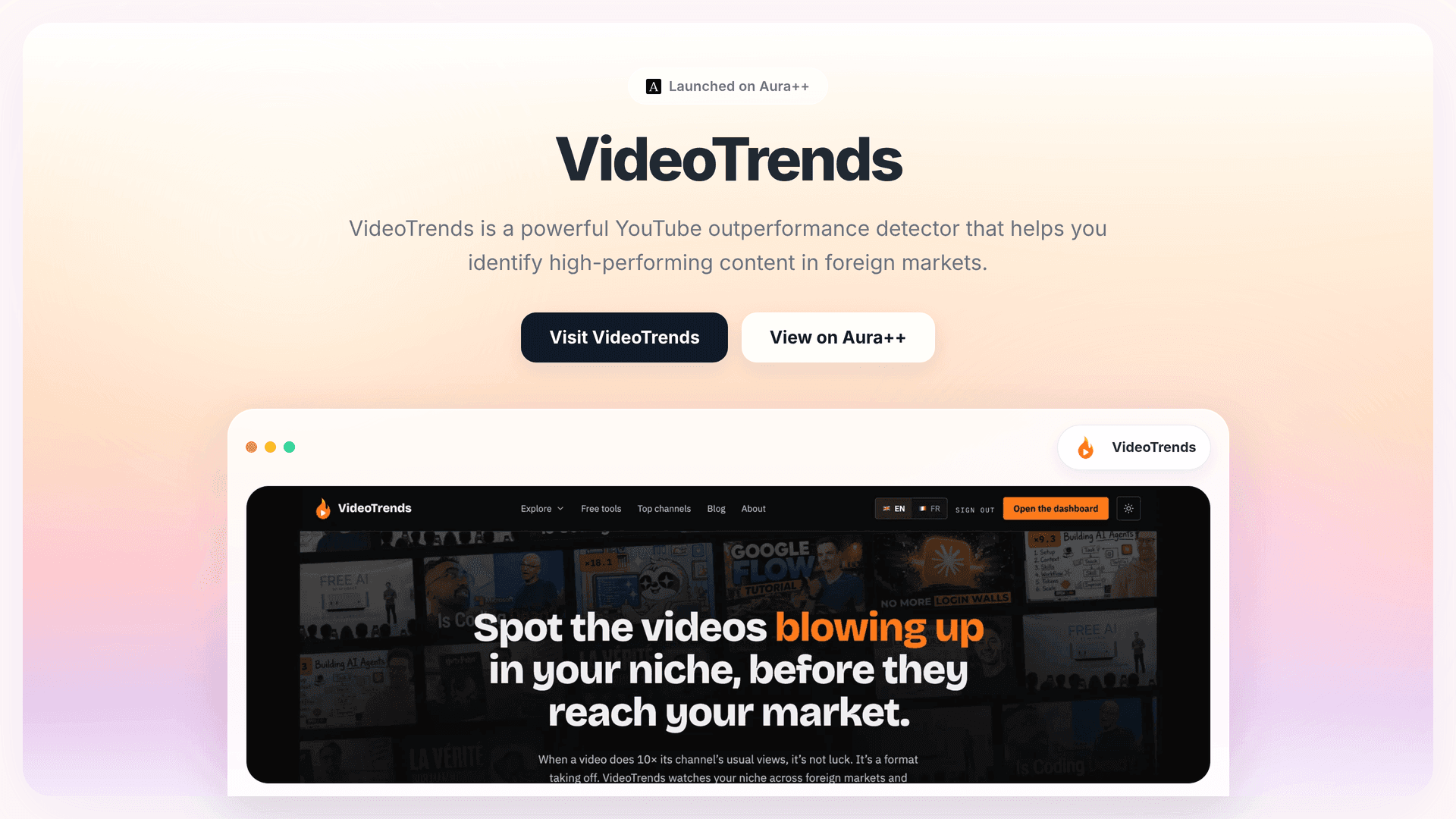 Identify Winning YouTube Trends in Foreign Markets with VideoTrends