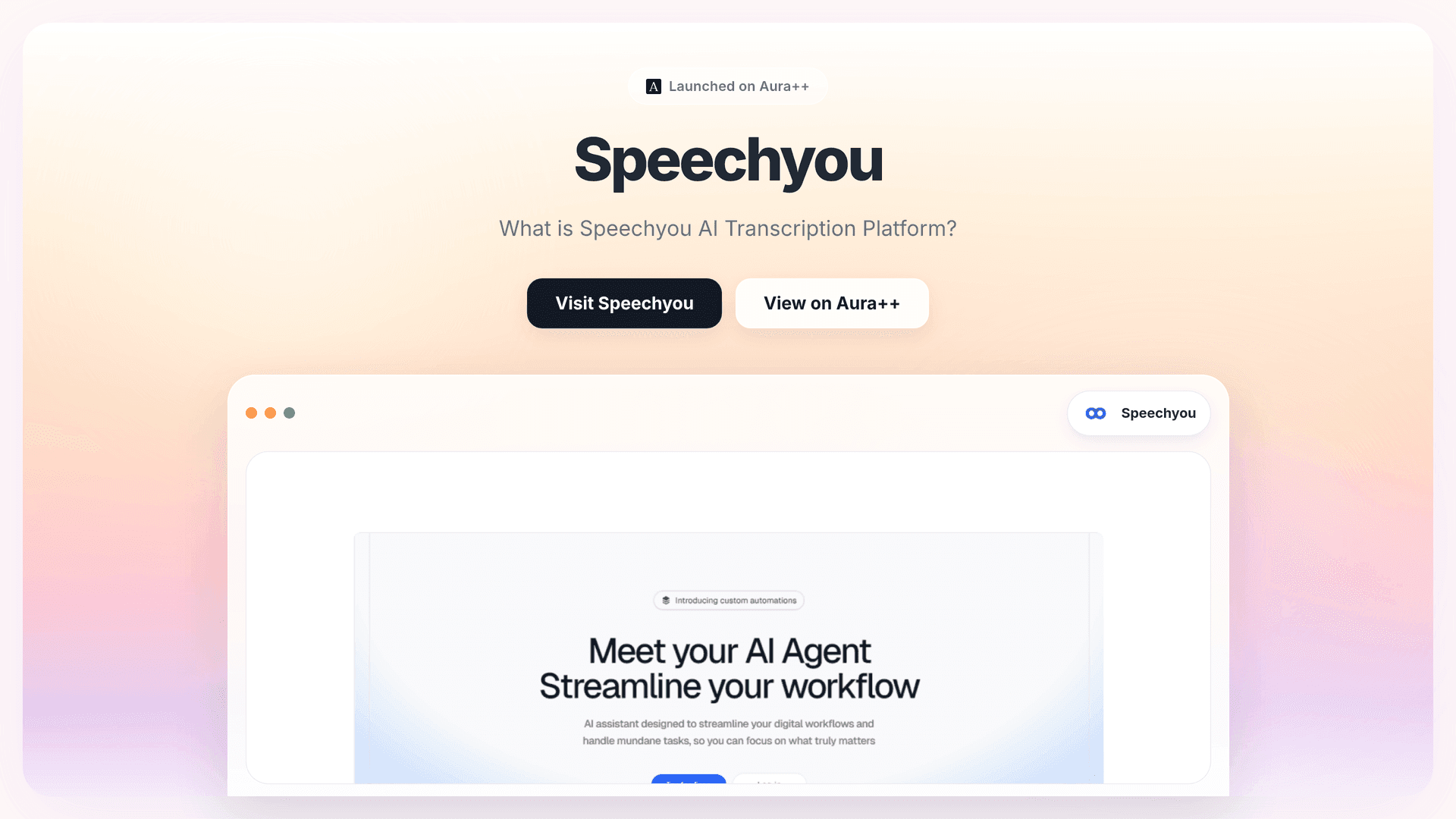 Enhance Multilingual Transcription with Speechyou AI Tools