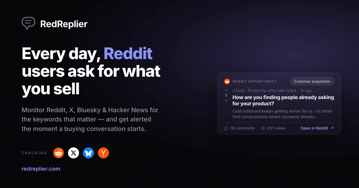 RedReplier launch story