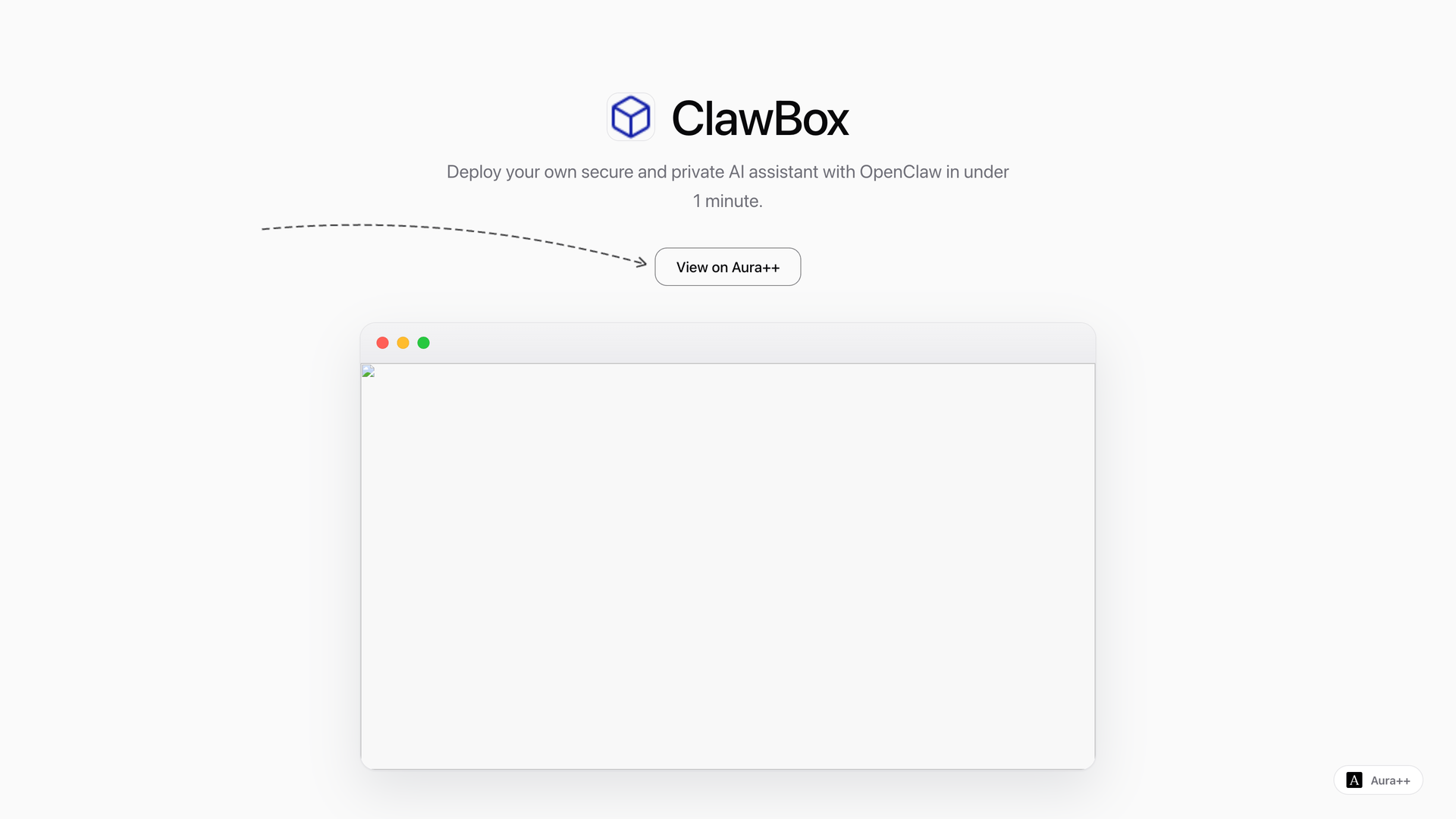 ClawBox launch story featured image on Aura++