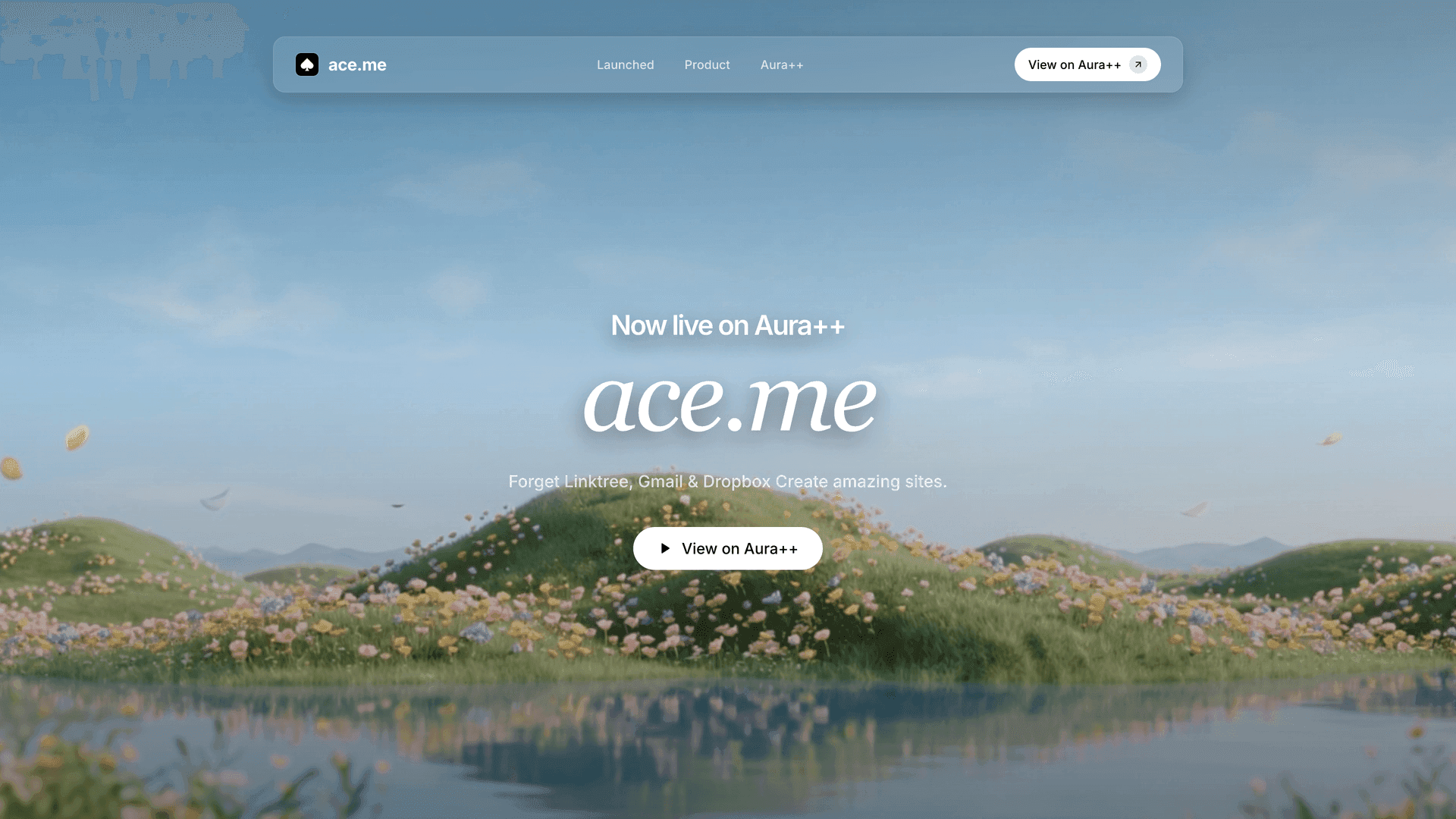 ace.me launch story featured image on Aura++