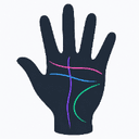 Palm Reader startup logo on Aura++