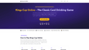 Kings Cup Online Game startup logo on Aura++