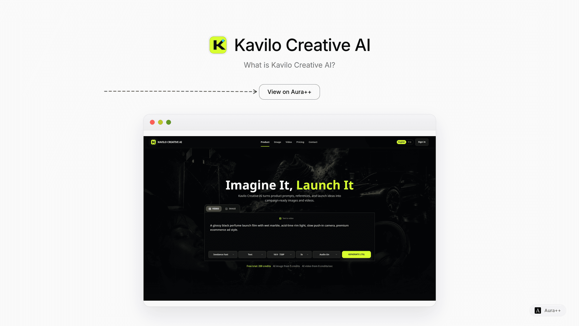 Ecommerce Visuals Made Easy: Kavilo Creative AI's Approach