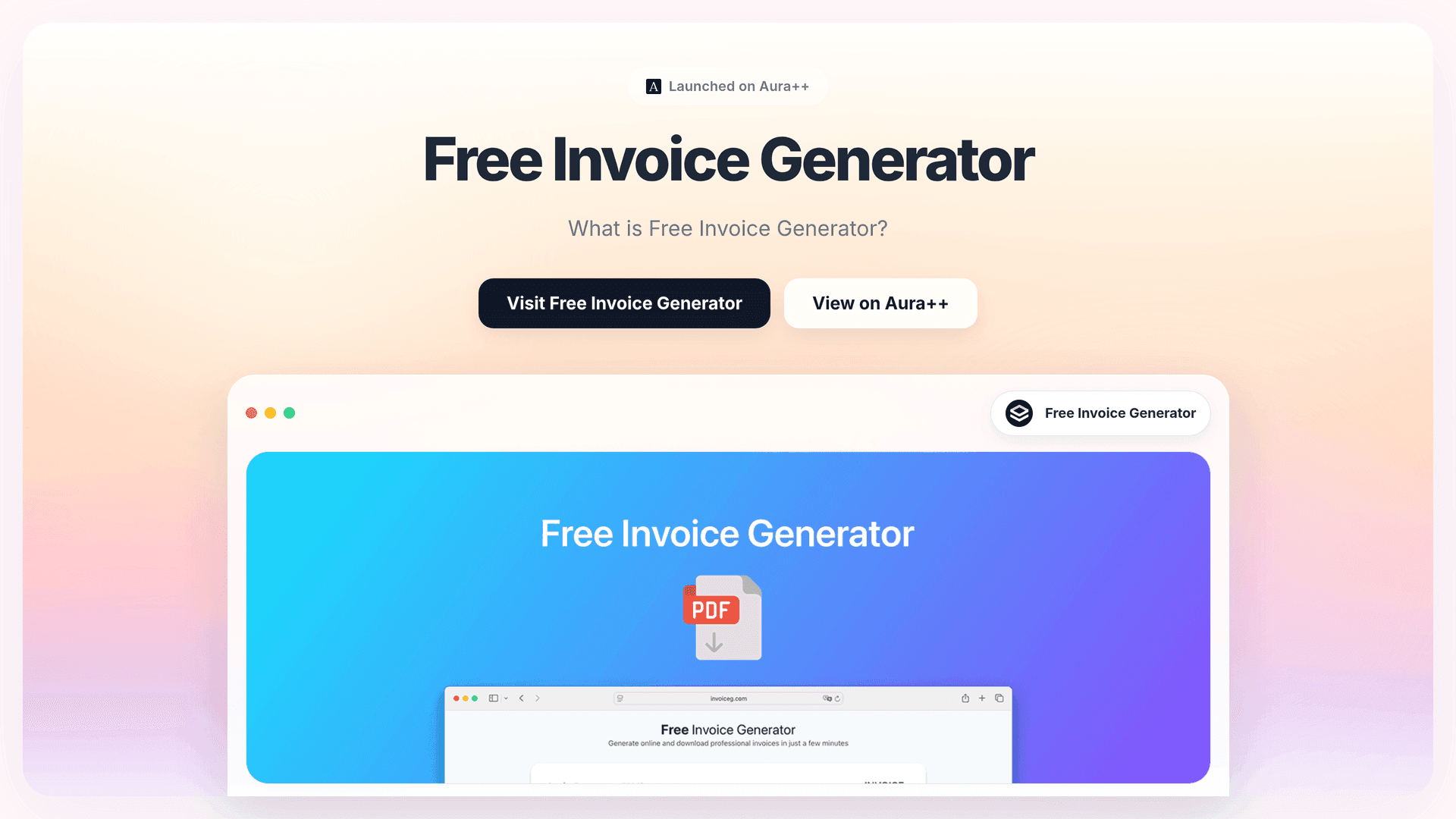 Streamline Invoicing: How Free Invoice Generator Saves Time