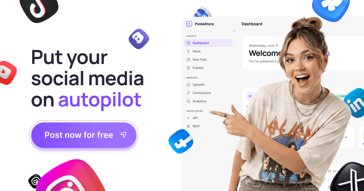 PosteAhora product preview for startup listing on Aura++