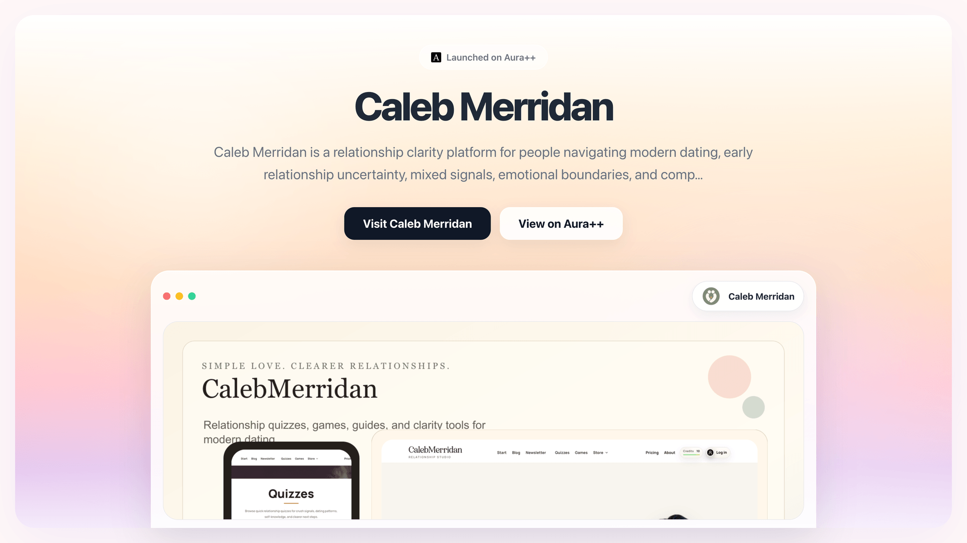 Caleb Merridan