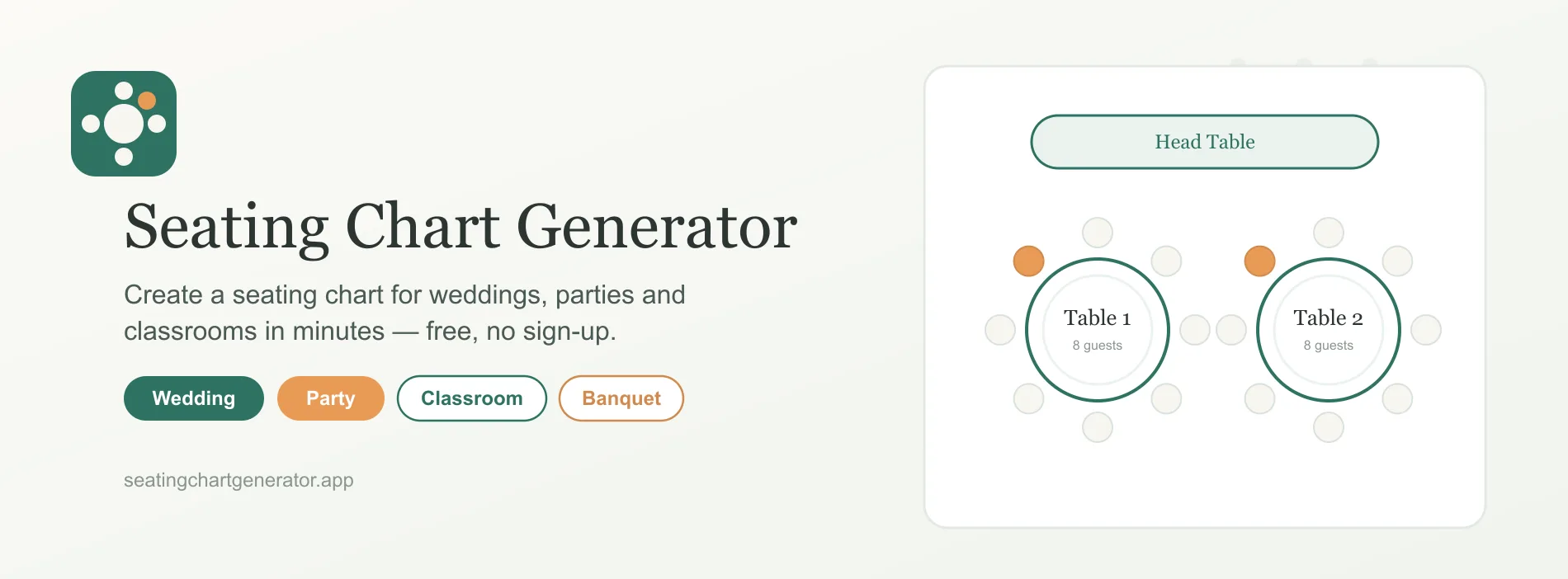 Seating Chart Generator