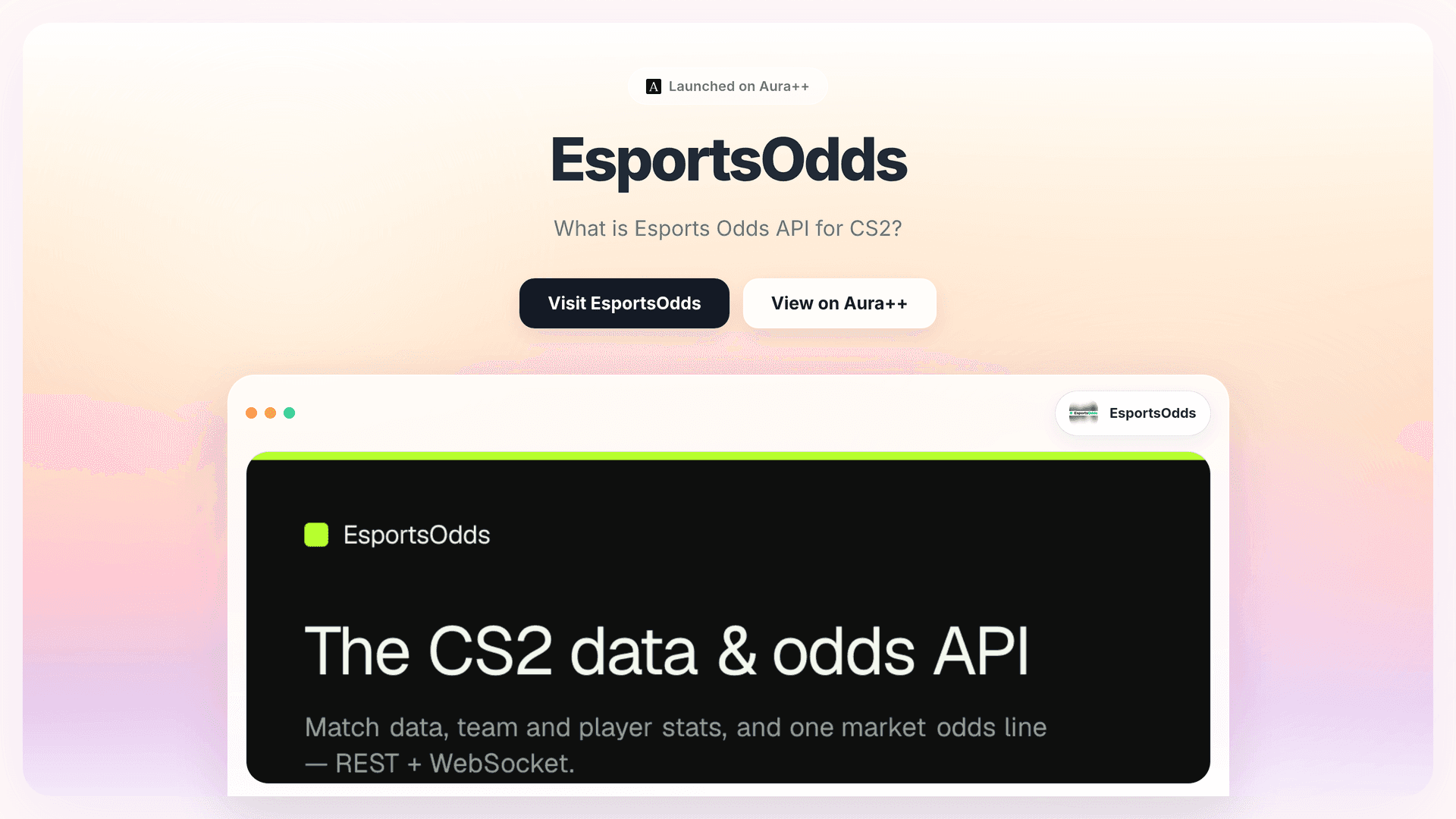 Navigating Esports Data: EsportsOdds API for CS2 Explained