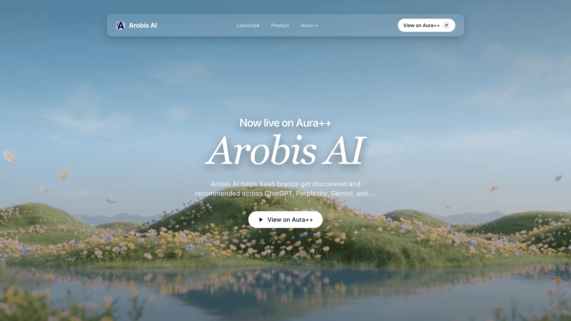 Arobis AI launch story featured image on Aura++