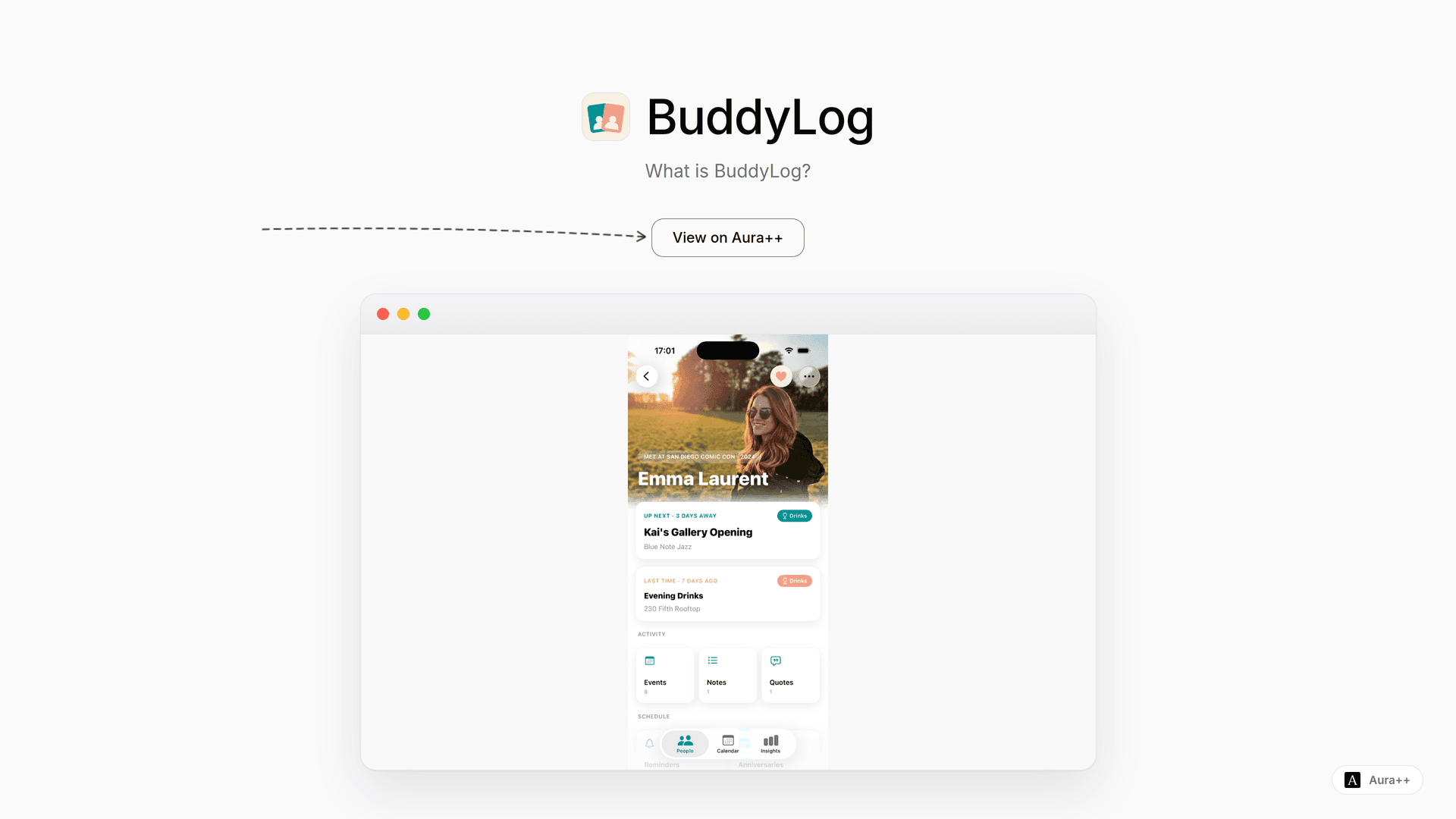 Enhance Personal Connections with BuddyLog's Unique Features