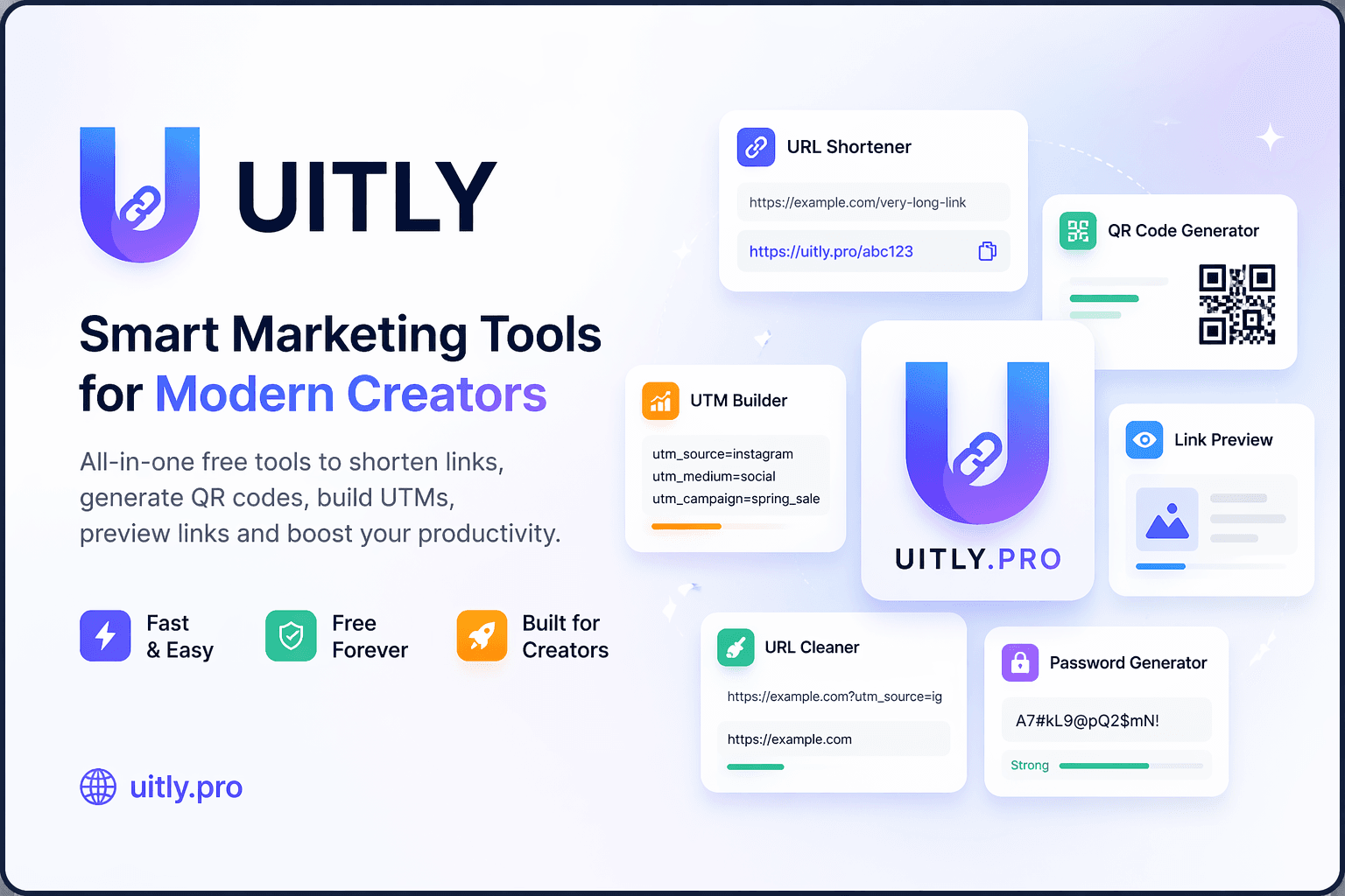 Uitly: Free Browser-Based Design & Marketing Toolkit - Product Image