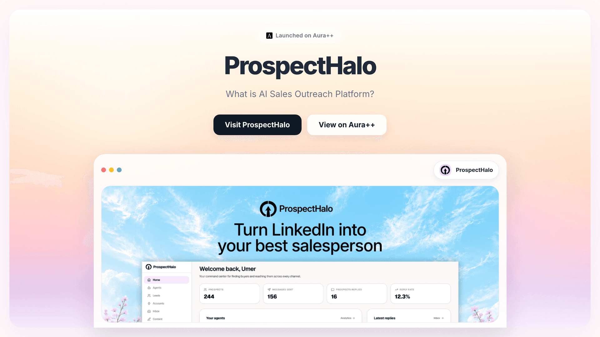 Automate Sales Outreach with ProspectHalo's AI Platform