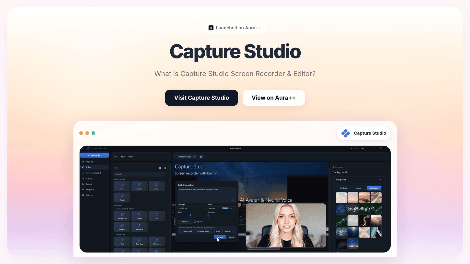 Enhance Video Tutorials with Capture Studio's Screen Recording