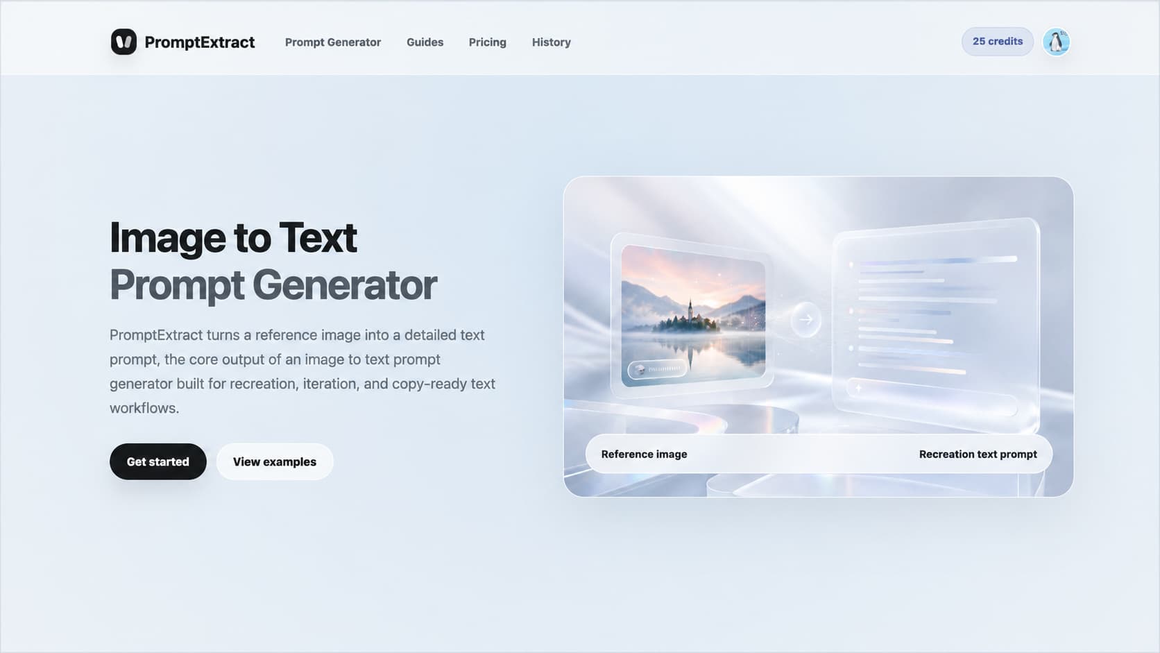 PromptExtract: Image to Text Prompt Generator