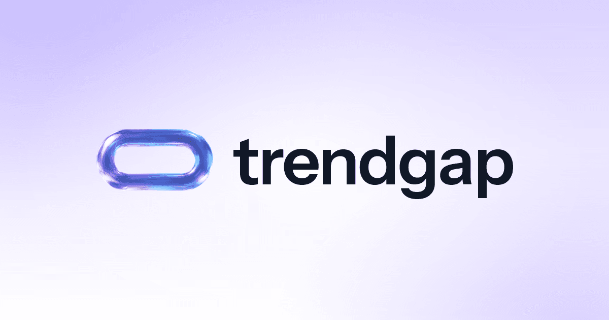 TrendGap product preview for startup listing on Aura++