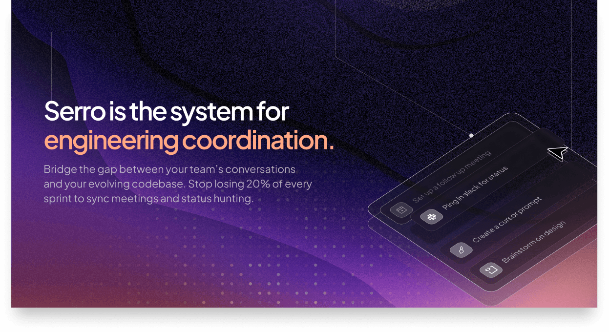Serro AI: AI-native Engineering Program Management