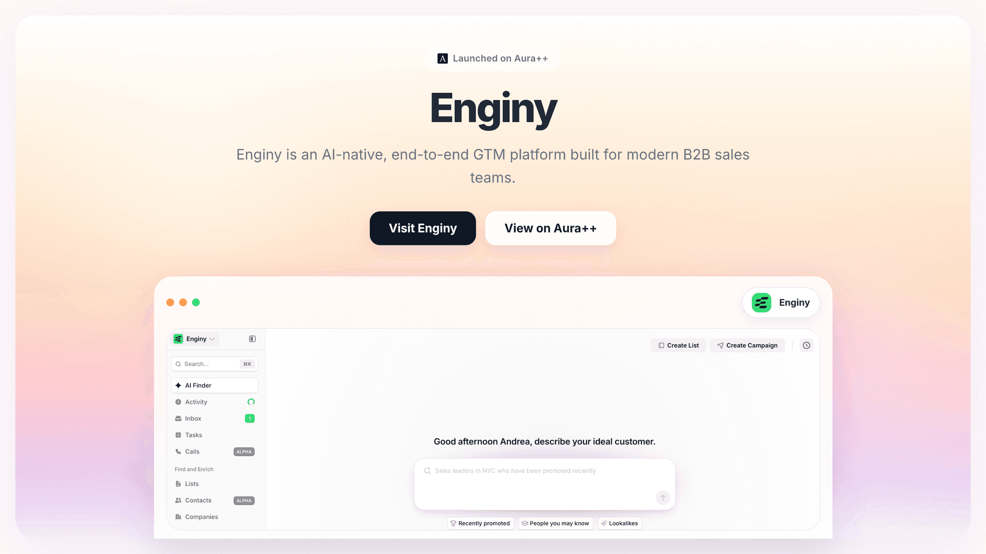 Streamline B2B Sales with Enginy: Reduce Tool Sprawl & Boost ROI