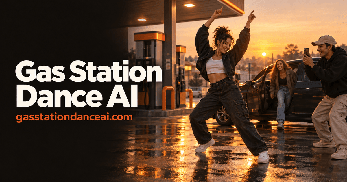 Gas Station Dance AI product preview for startup listing on Aura++