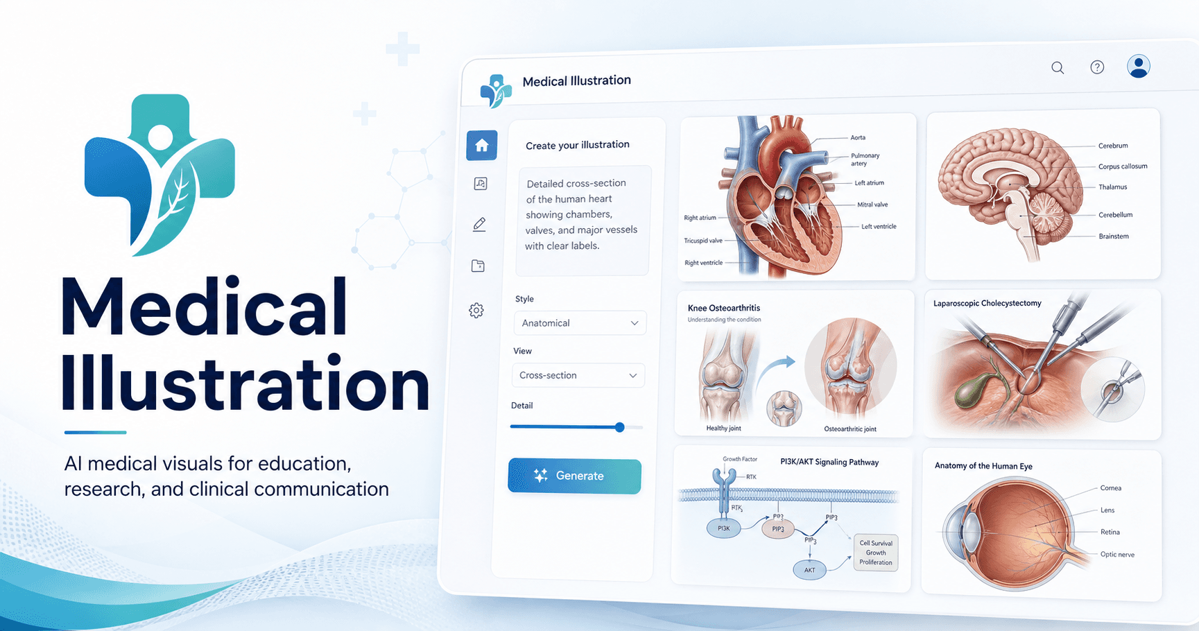 AI Medical Illustration Generator - Product Image