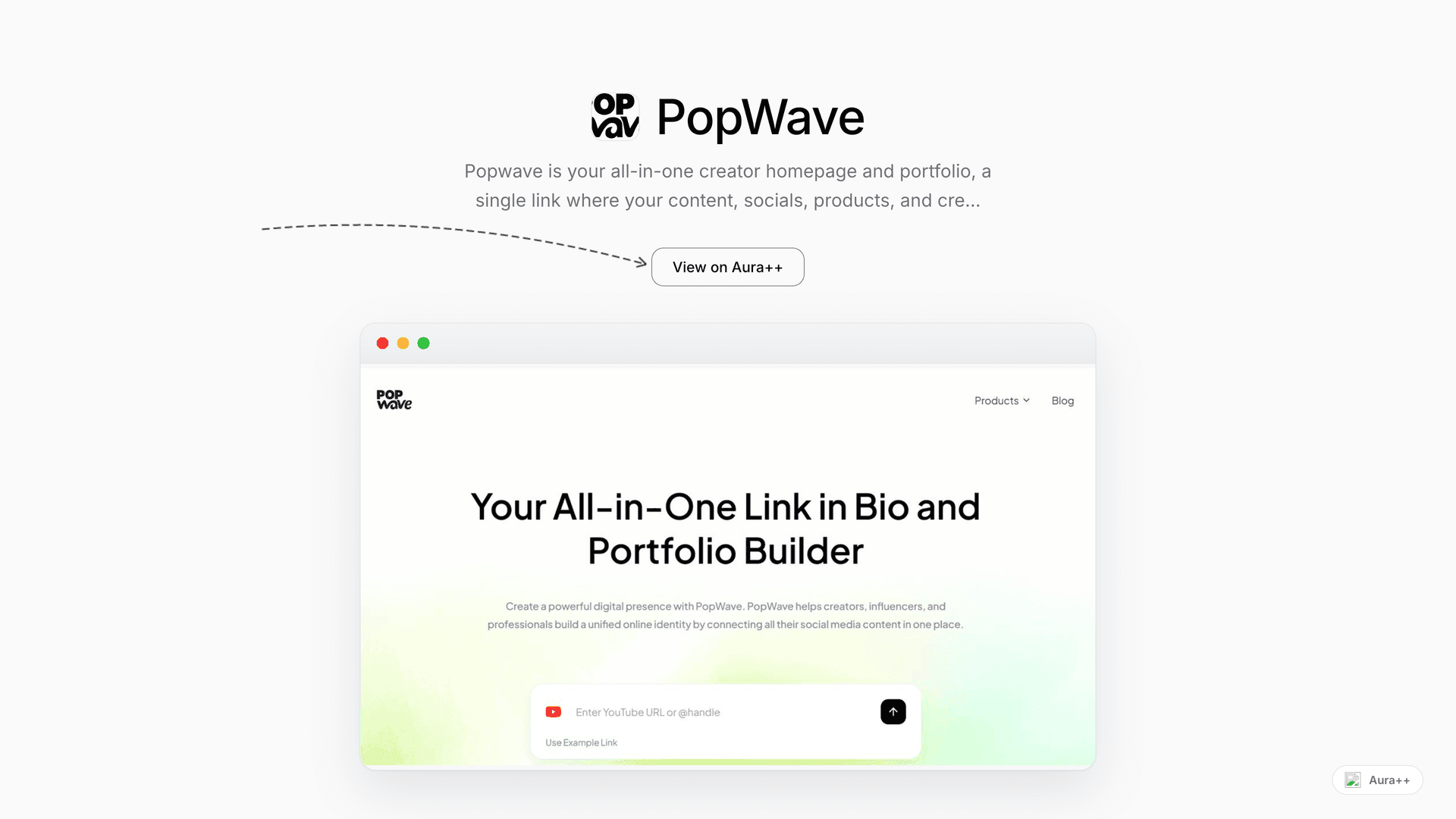 PopWave launch story featured image on Aura++