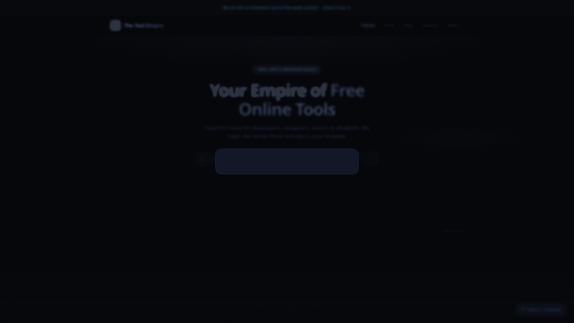 The Tool Empire: Free Browser Tools