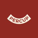 PERCUP startup logo on Aura++