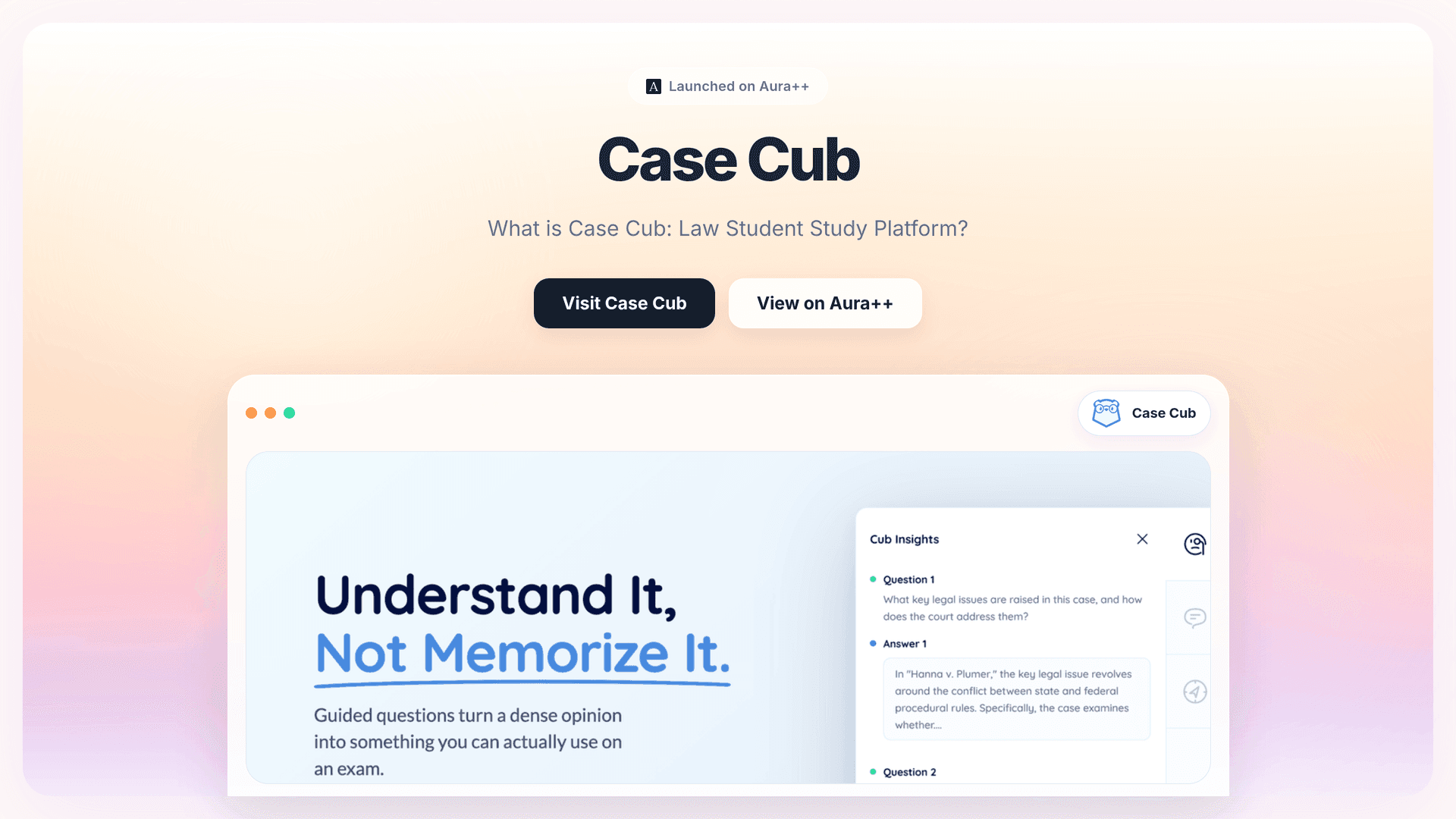 AI in Legal Studies: How Case Cub Enhances Law Education