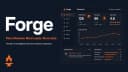 Forge - Review & Lead Response Platform startup logo on Aura++