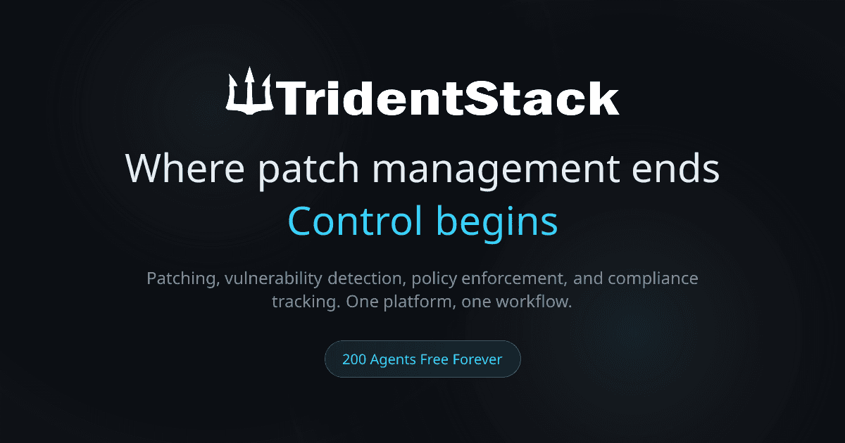 Control - Unified Patch & Compliance Management