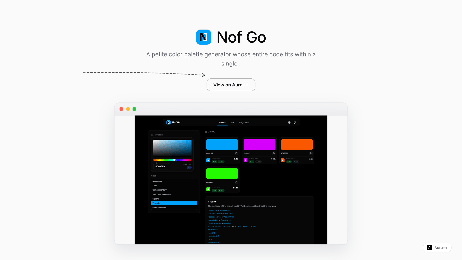 Nof Go launch story featured image on Aura++