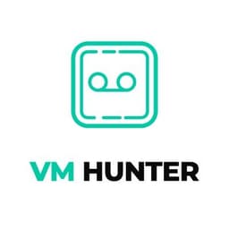 VM Hunter startup logo on Aura++