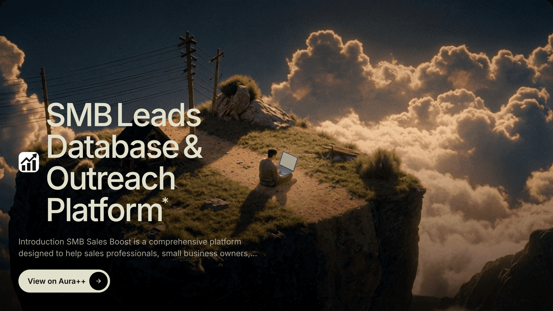 SMB Leads Database & Outreach Platform launch story featured image on Aura++