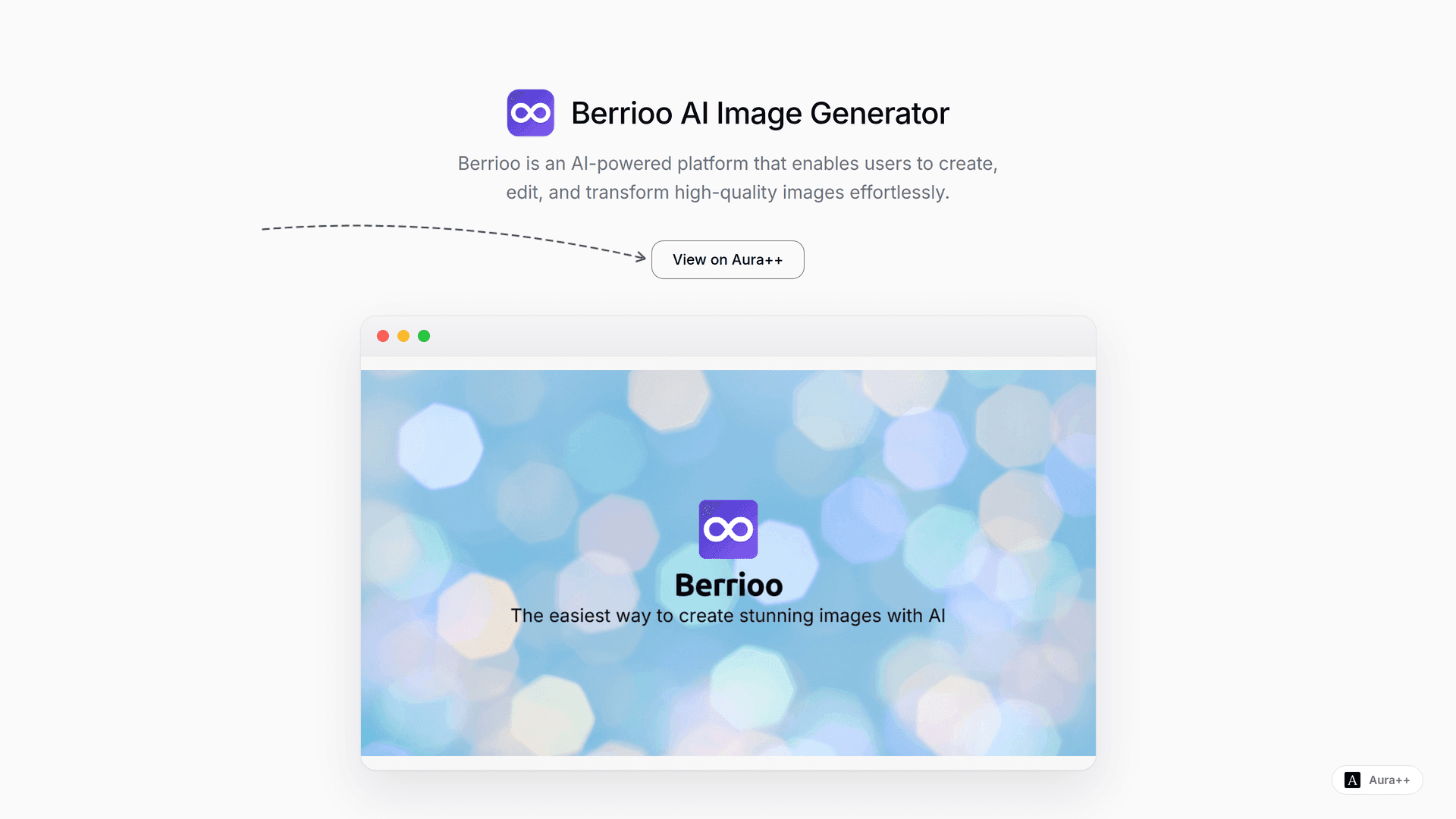 Berrioo AI Image Generator