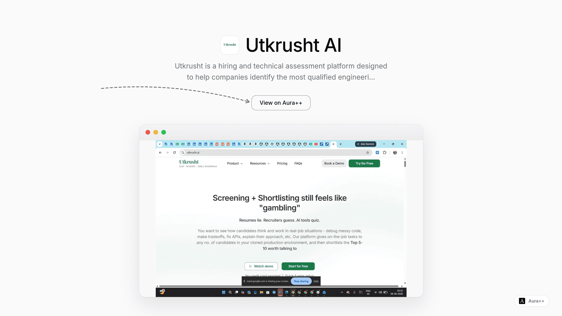 Rethinking Tech Hiring: How Utkrusht AI Solves Screening Flaws