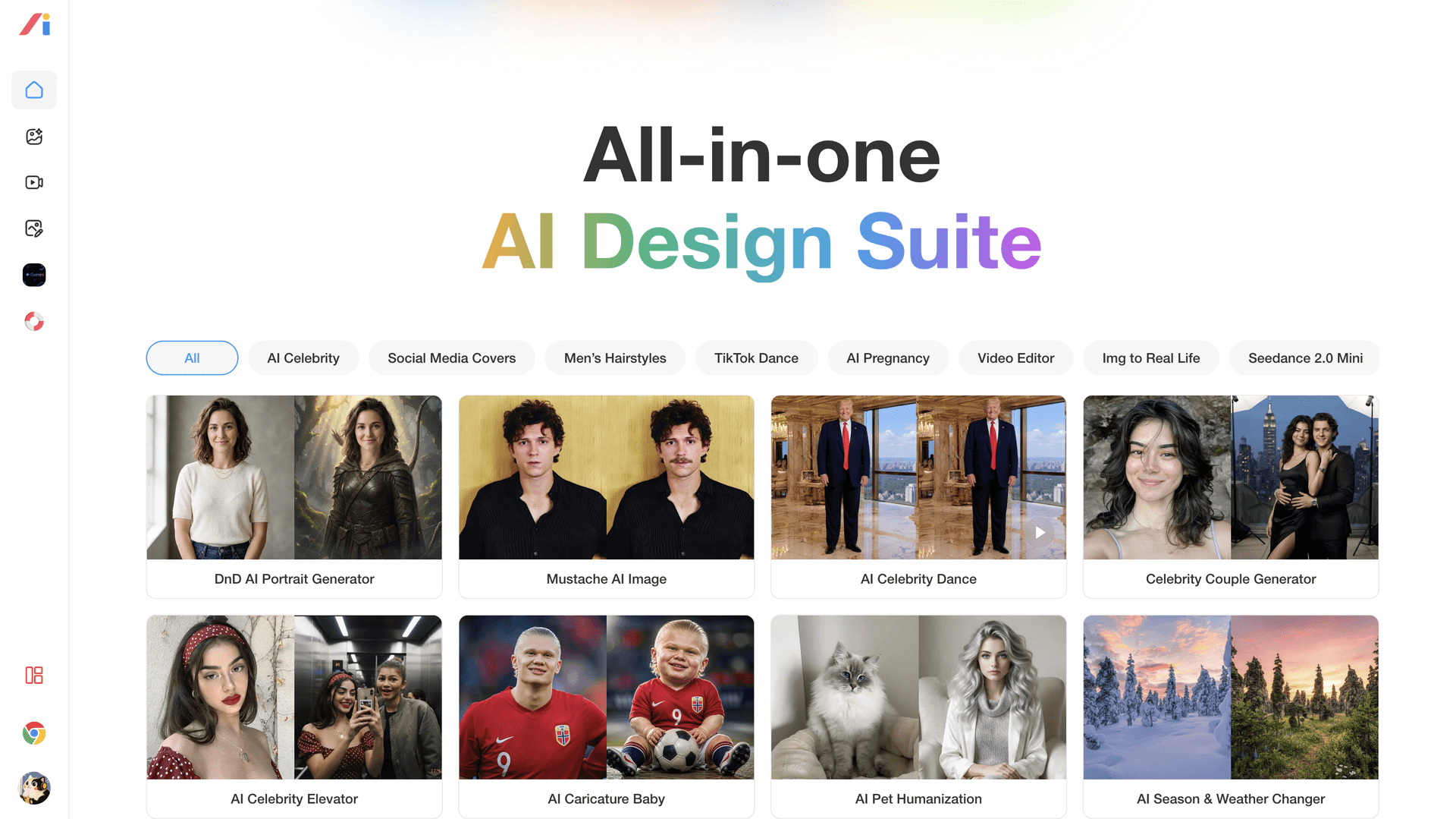 AIdesign product preview for startup listing on Aura++