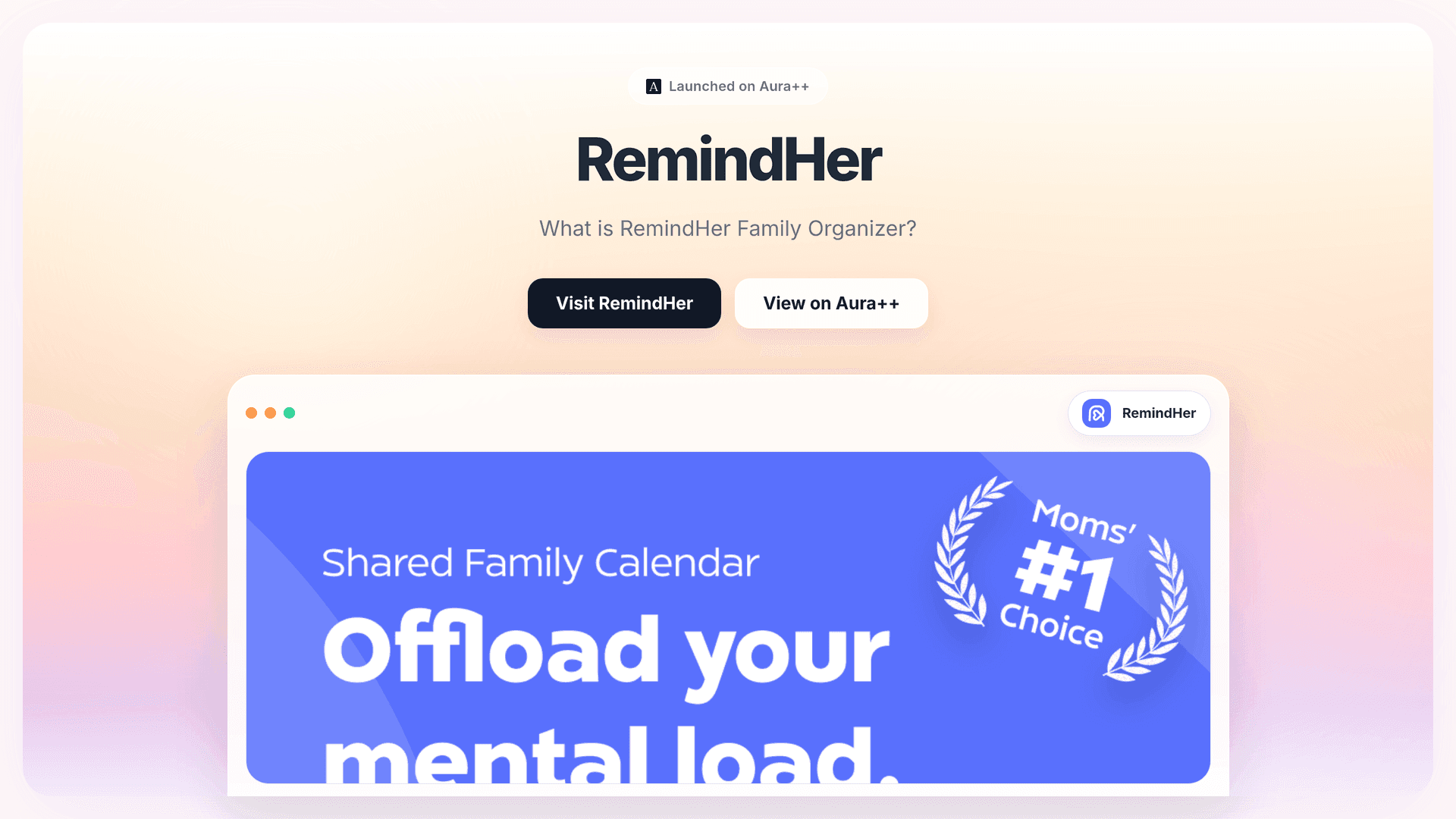 Streamline Family Tasks with RemindHer's Shared Calendar App