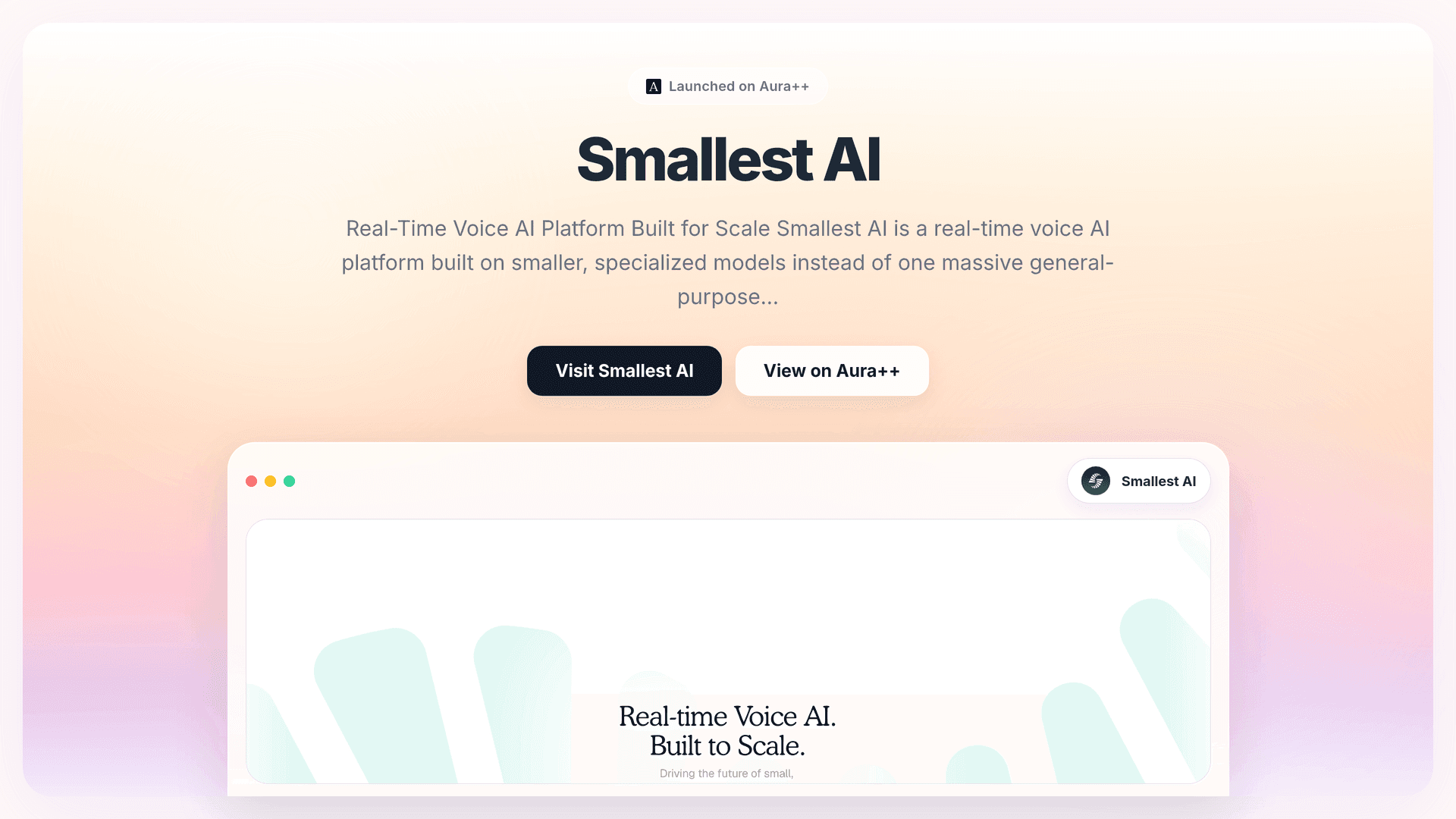 Enhance Voice Automation with Smallest AI's Specialized Models