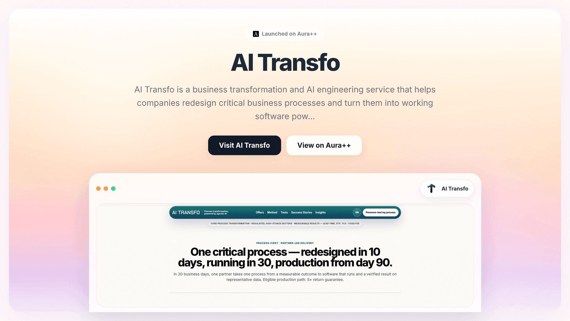 Transforming High-Stakes Processes with AI Transfo Solutions