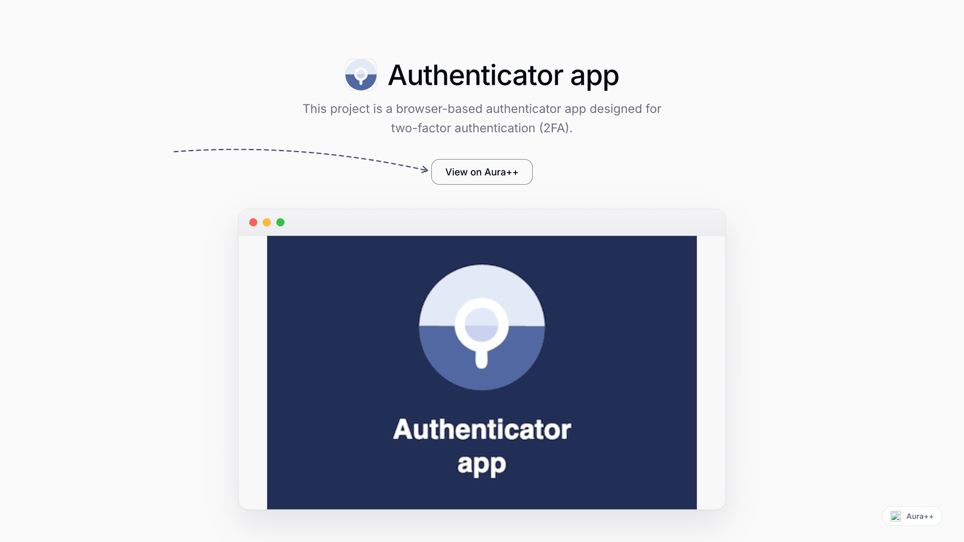 Authenticator app launch story featured image on Aura++