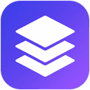 LayerBack startup logo on Aura++